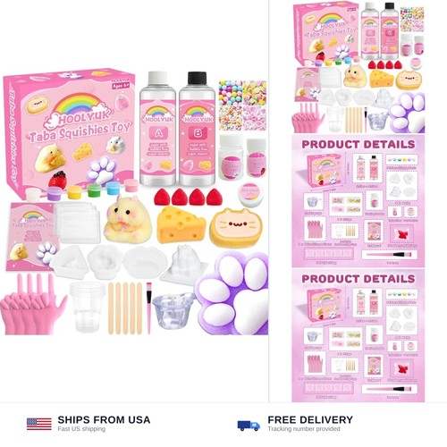 Hoolyuk taba toy squishy kit - squishy,