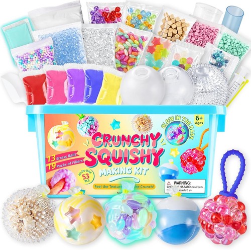 53pcs squishy making kit - 53pcs, glow